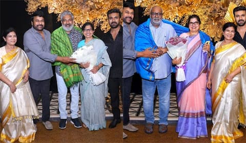 ஆஸ்கர் வென்ற ஆர்ஆர்ஆர் குழுவினரை கவுரவித்த சிரஞ்சீவி
