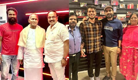 விடுதலை, பத்து தல சிறப்புக் காட்சிகளைப் பார்த்த படக்குழு