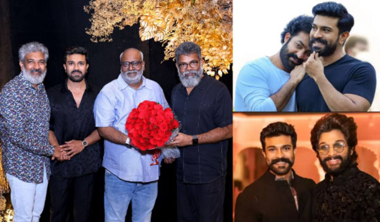 ராம்சரண் பிறந்தநாள் கொண்டாட்டத்தை தவிர்த்த ஜூனியர் என்டிஆர் - அல்லு அர்ஜுன்