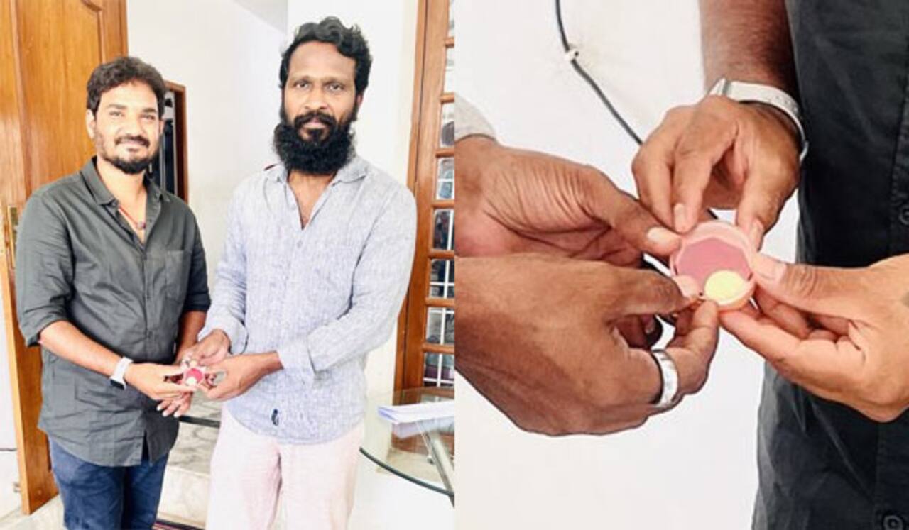 விடுதலை படக்குழுவினருக்கு தங்க நாணயம் தந்த வெற்றிமாறன்