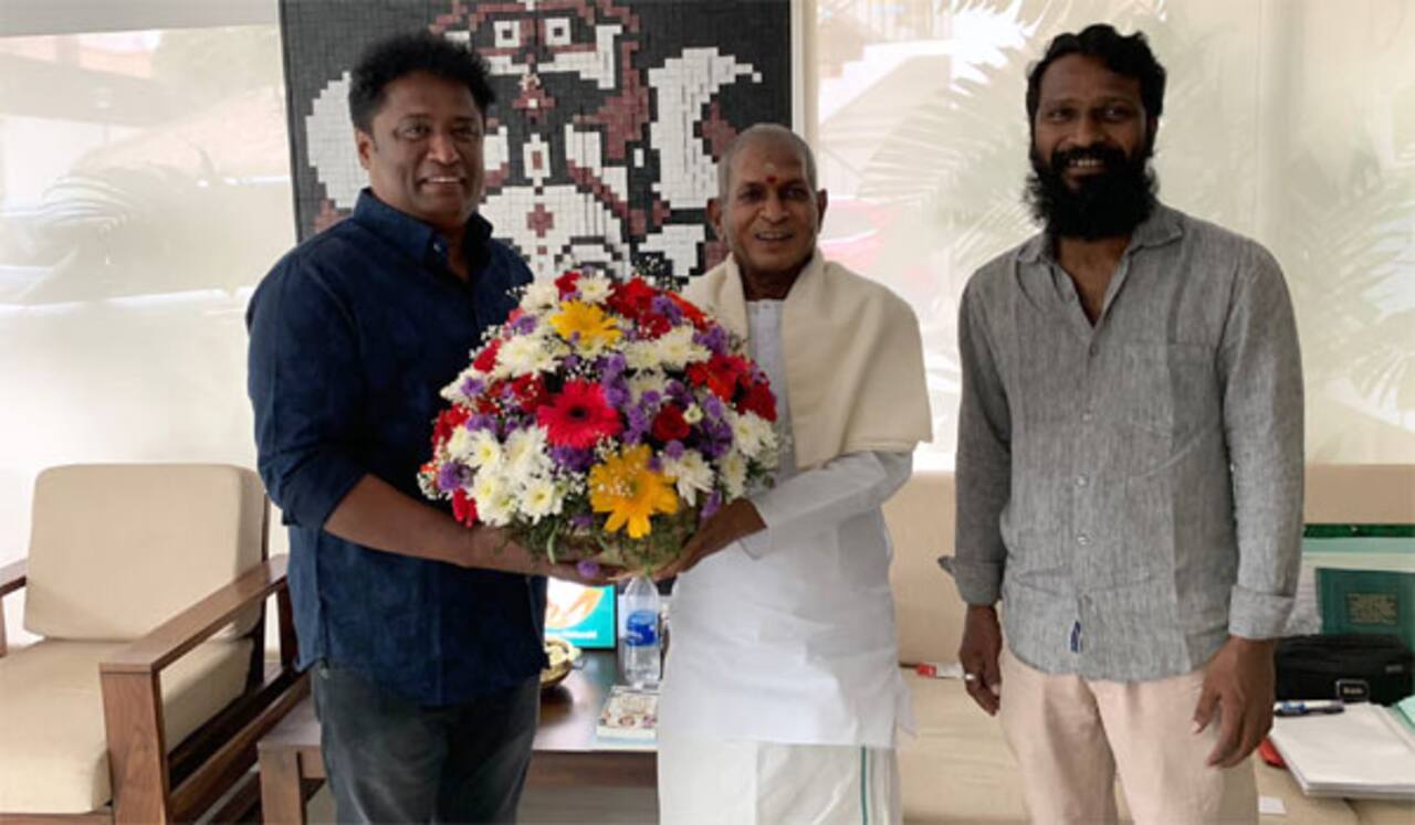 இளையராஜாவை சந்தித்து நன்றி சொன்ன வெற்றிமாறன்