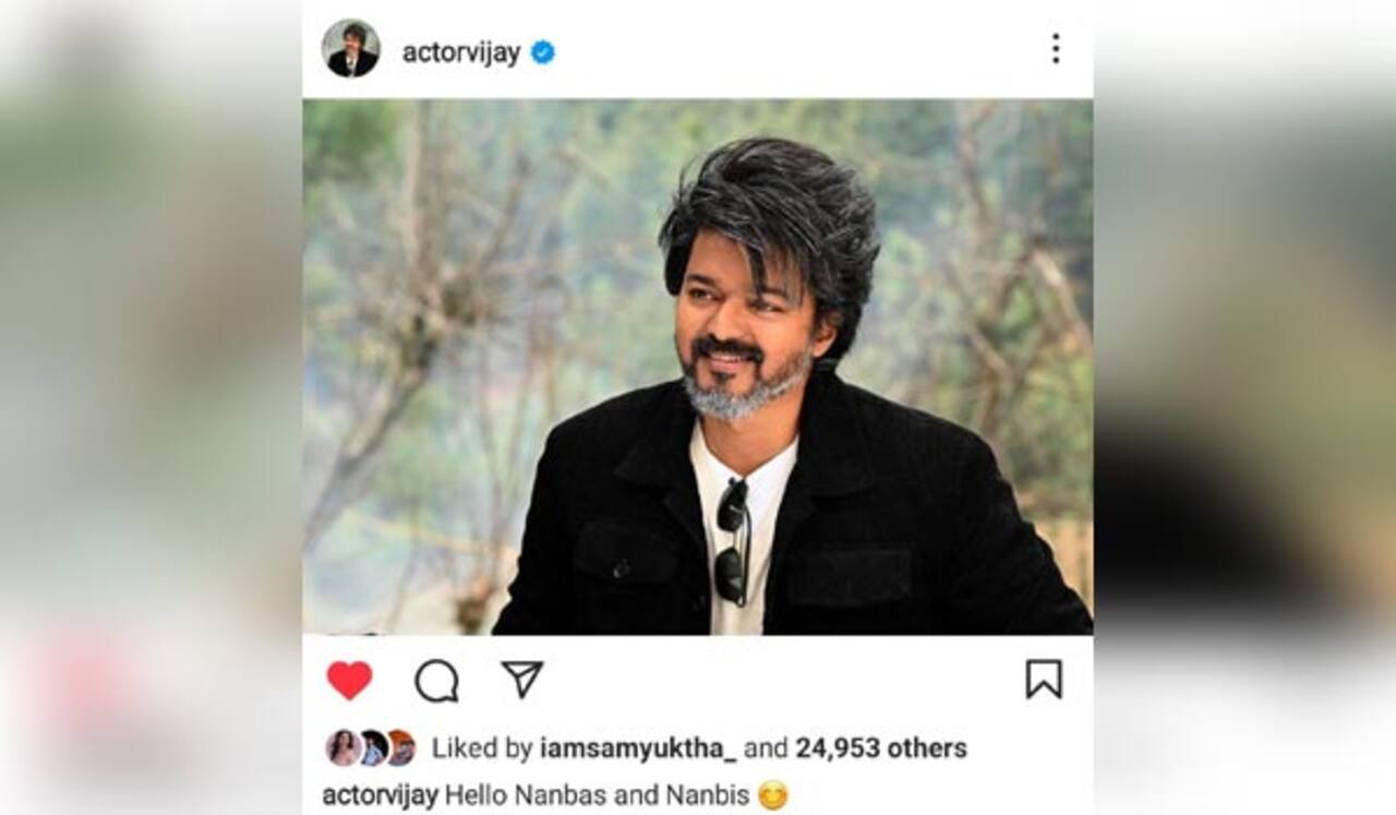 இன்ஸ்டாகிராமில் நுழைந்த விஜய்!