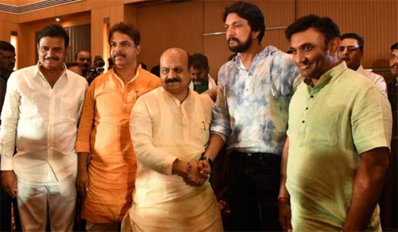 பா.ஜ.,விற்கு பிரசாரம் செய்யப் போகும் நான் ஈ சுதீப்?