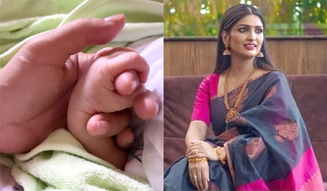 திவ்யா ஸ்ரீதருக்கு பெண் குழந்தை