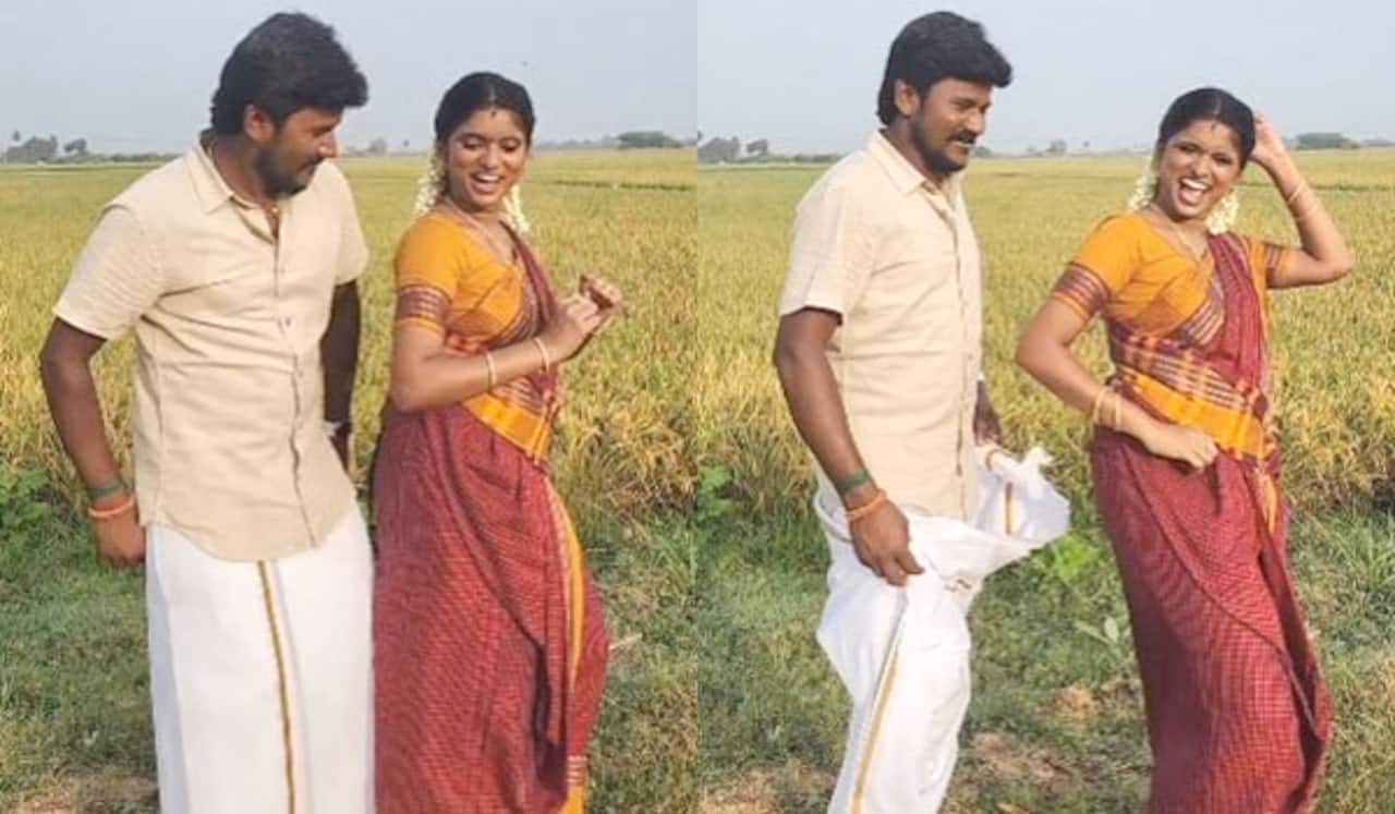 டிரெண்டிங் பாடலுக்கு ஜோடியாக நடனமாடிய செந்தில் - ராஜலெட்சுமி!