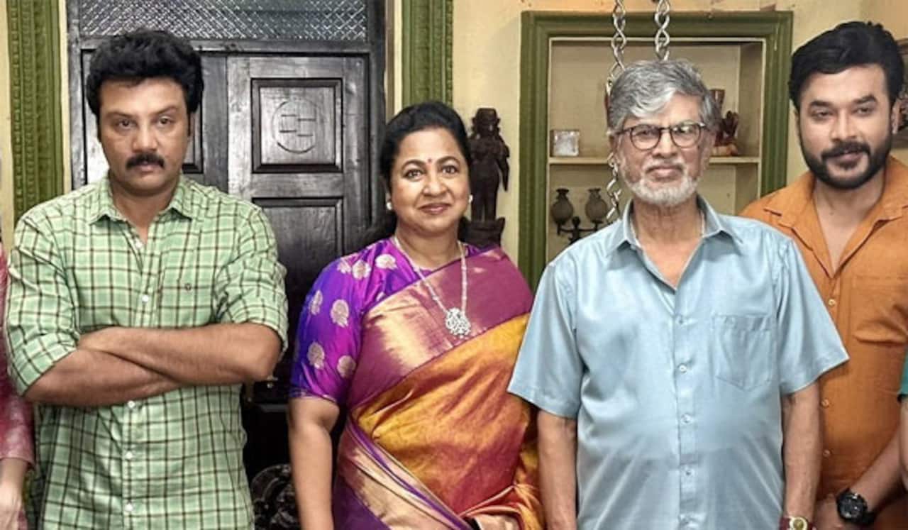 ராதிகாவின் சீரியலிலிருந்து சஞ்சீவ் வெங்கட் விலகல்!