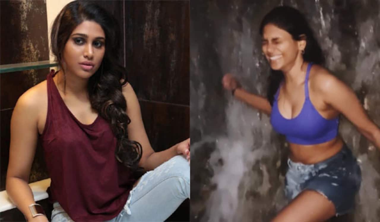 புத்துணர்ச்சியூட்டும் குளியல் - மனிஷா யாதவ்!