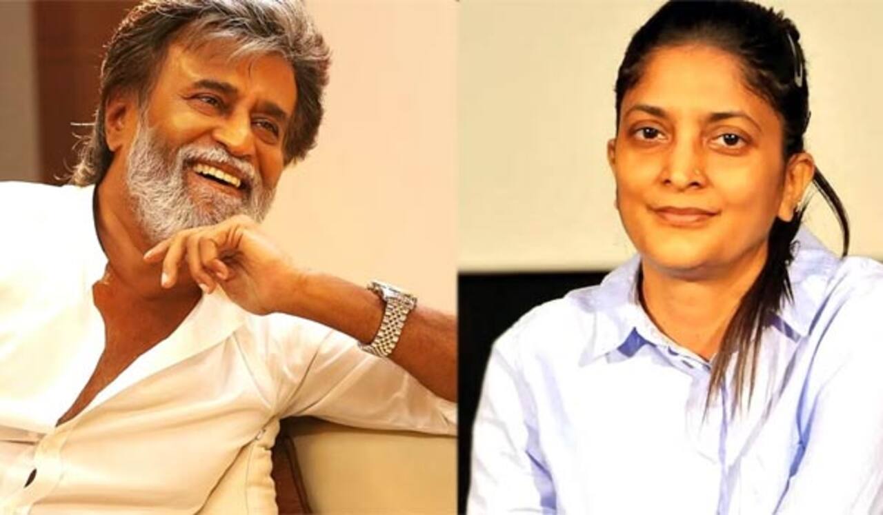 பெங்களூர் ஆசிரமத்தில் ரஜினியை சந்தித்த இயக்குனர் சுதா!