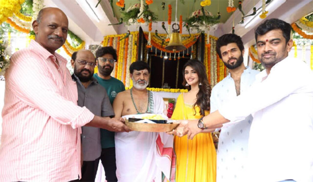 விஜய் தேவரகொண்டாவின் 12வது படம் பூஜையுடன் ஆரம்பம்