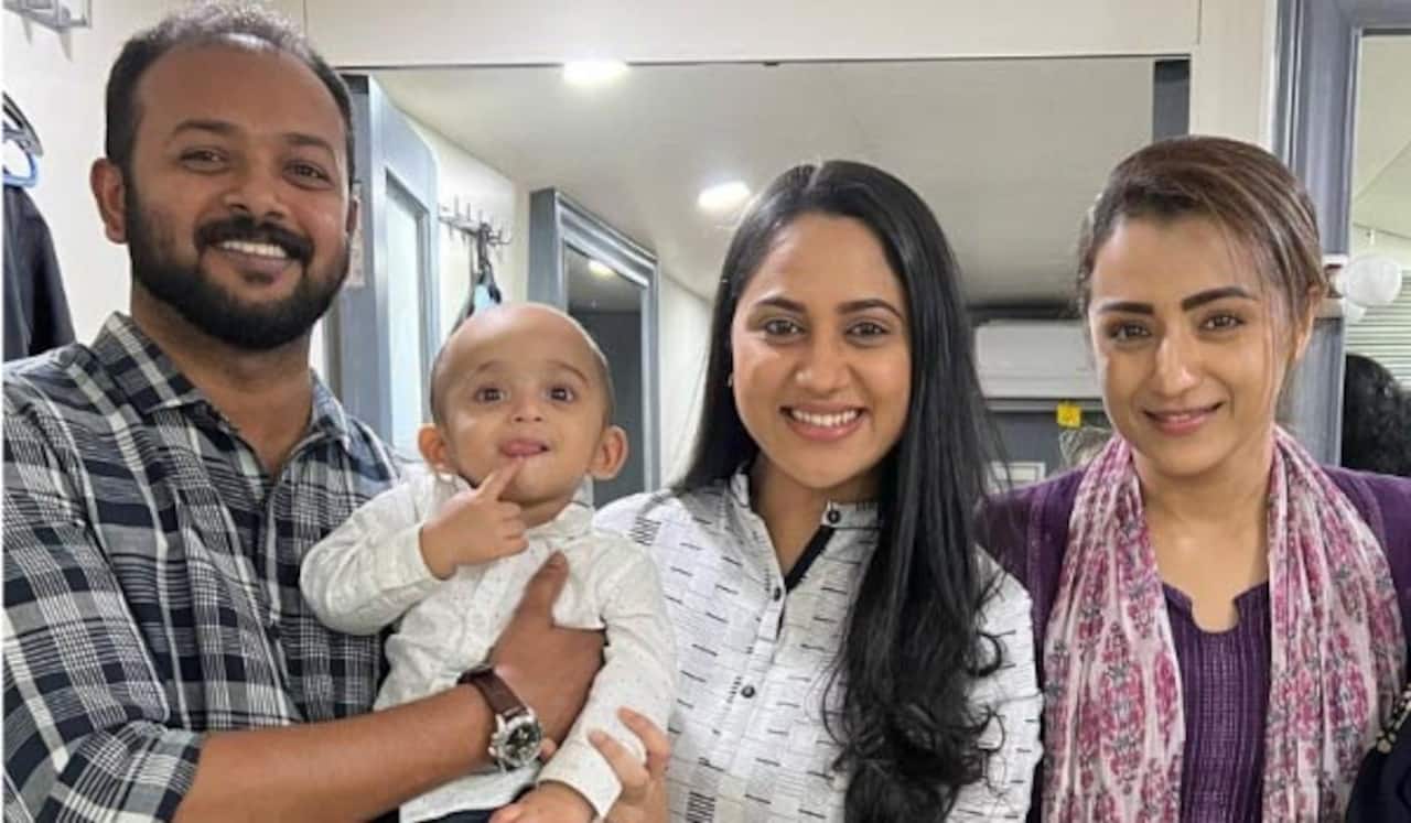 திரிஷாவுக்கும் மகனுக்கும் ஒரே நாள் ; மகிழ்ச்சியில் பொங்கிய மியா ஜார்ஜ்