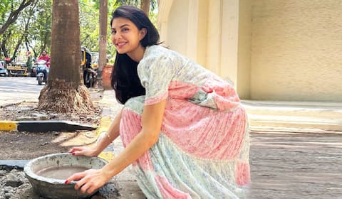 சர்ச்சைகளுக்கு இடையேயும் சமூக சேவை செய்யும் ஜாக்குலின்