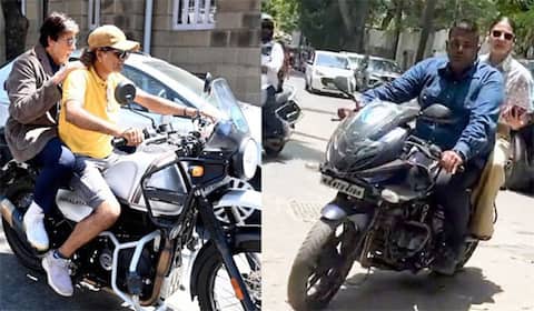 மோட்டார் சைக்கிளில் பயணம் : சிக்கலில் அமிதாப் பச்சன், அனுஷ்கா சர்மா