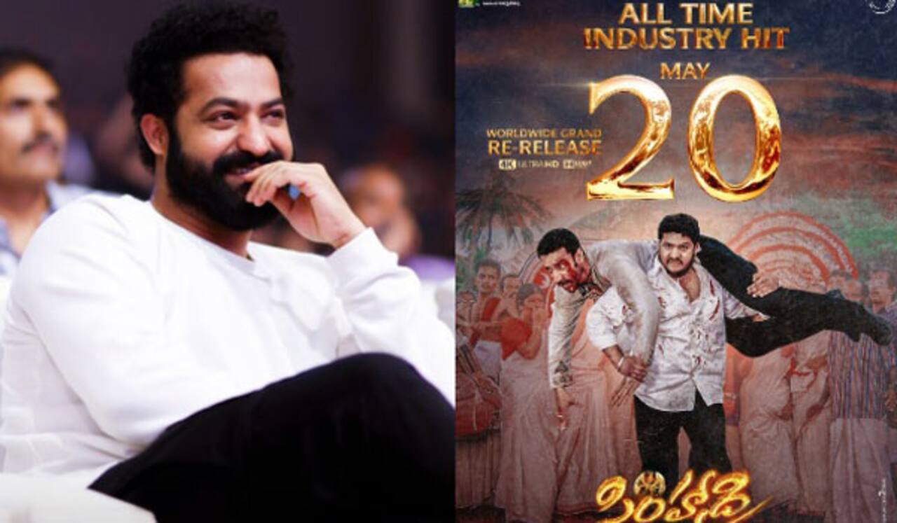 ஜூனியர் என்.டி.ஆரின் பிறந்தநாளை முன்னிட்டு 1000 திரைகளில் ரீ ரிலீஸாகும் சிம்மாத்ரி