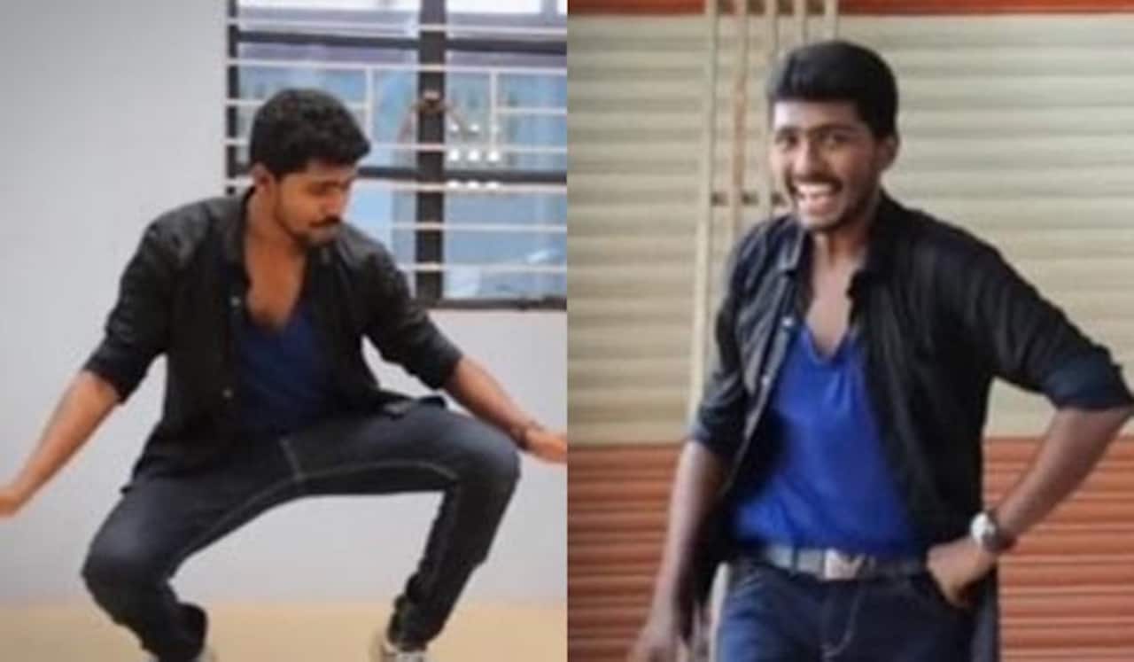 விஜய் போல் நடனமாடி அசத்திய ராகவேந்திரன் புலி!