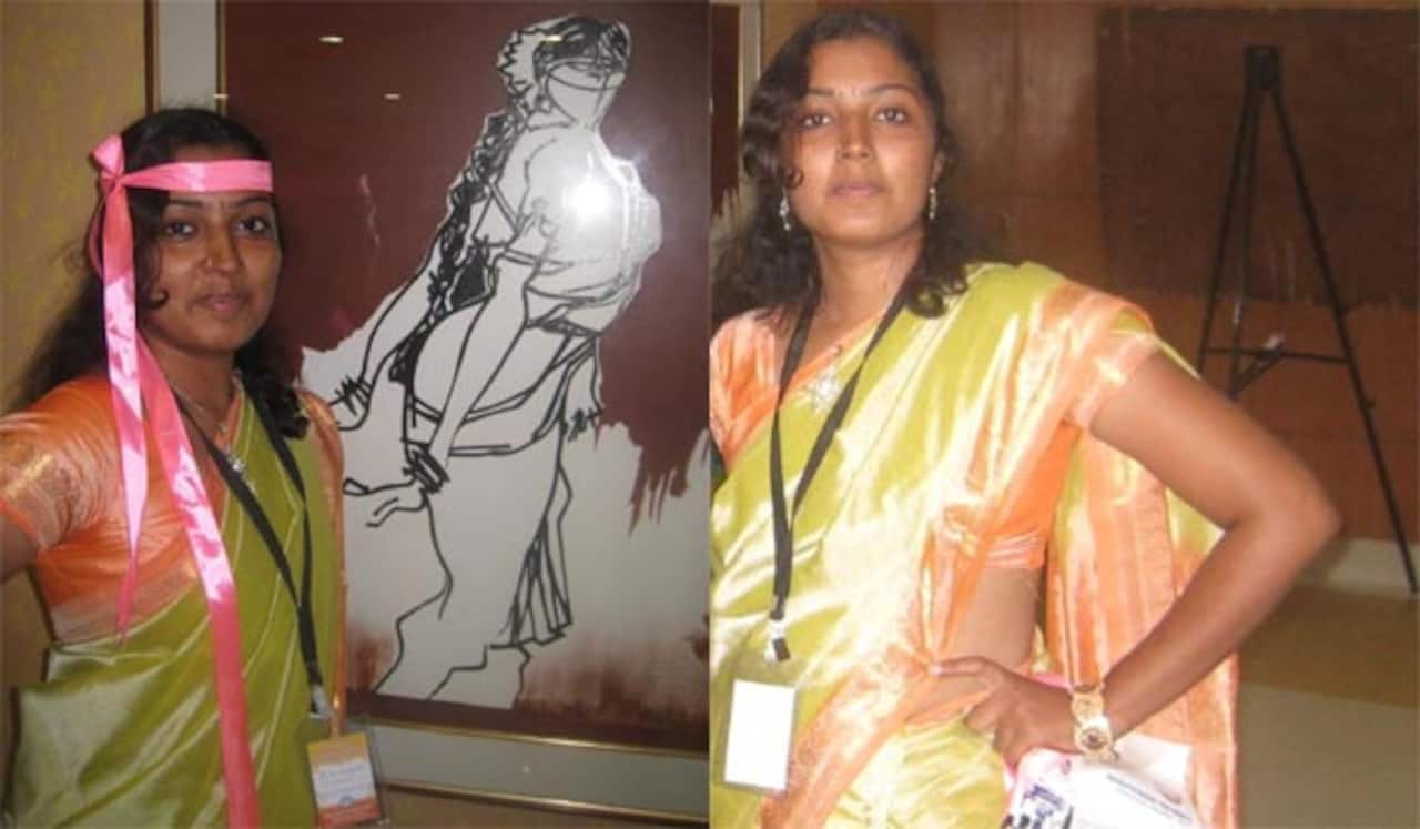 கல்லூரி காலத்தில் செம க்யூட்டான காயத்ரி கிருஷ்ணன் புகைப்படங்கள்!