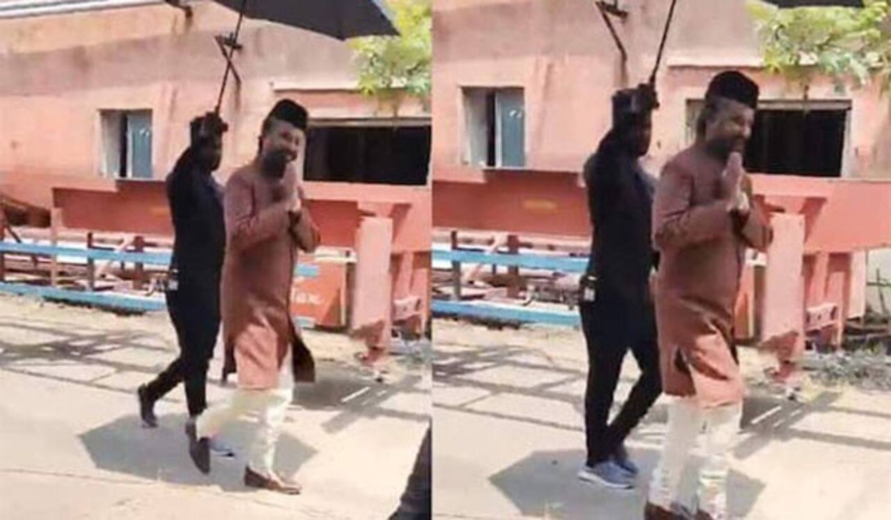 லால்சலாம் - புதுச்சேரி படப்பிடிப்பில் ரஜினிகாந்த்