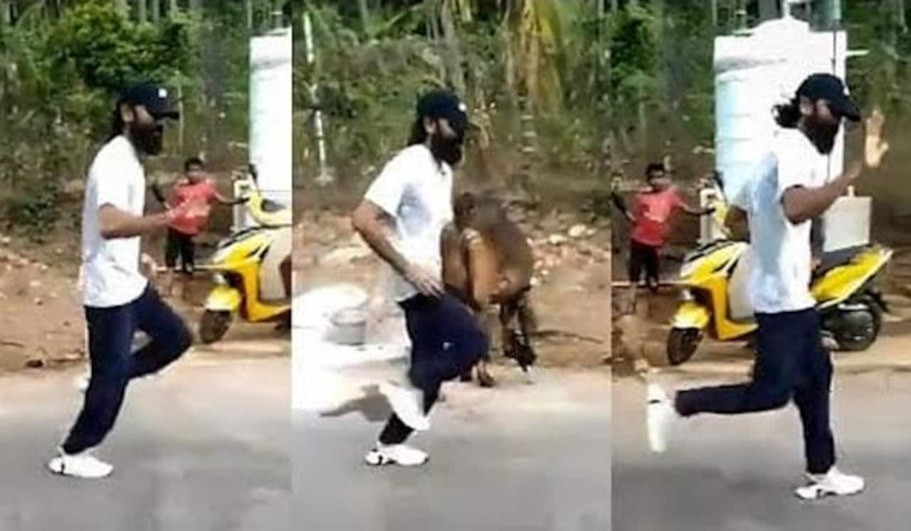 ஜாக்கிங் சென்ற  தனுஷ்.. வைரலாகும் வீடியோ!