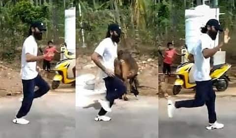 ஜாக்கிங் சென்ற  தனுஷ்.. வைரலாகும் வீடியோ!
