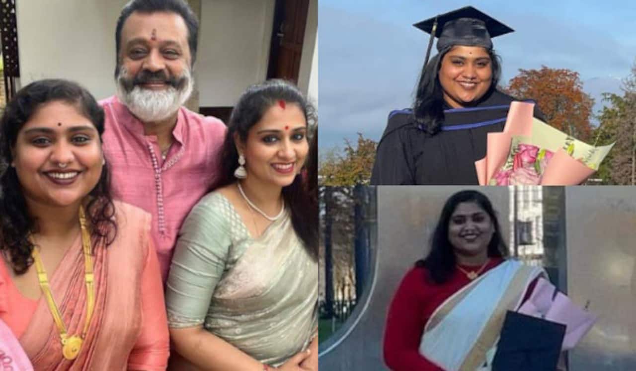 கொலம்பியா பல்கலைக்கழகத்தில் பட்டம் பெற்ற சுரேஷ்கோபியின் மகள்