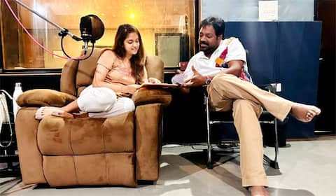 போலோ சங்கர் படத்தின் டப்பிங் துவங்கிய கீர்த்தி சுரேஷ்