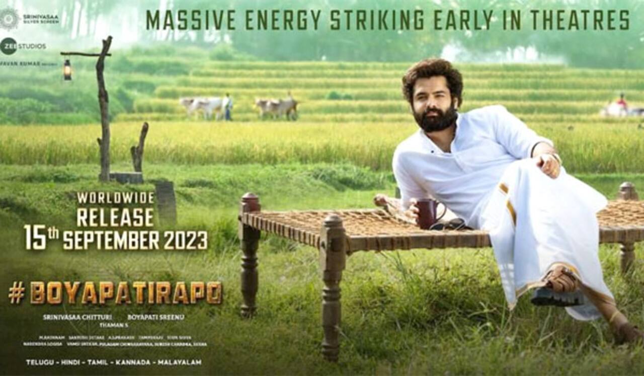சொன்ன தேதிக்கு முன்பே வெளியாகும் போயபட்டி - ரெப்போ படம்