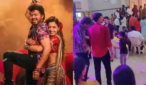 ரஞ்சிதமே… பாடலுக்கு ஆடிய சிறுவன் : ரசித்து மகிழ்ந்த ராஷ்மிகா