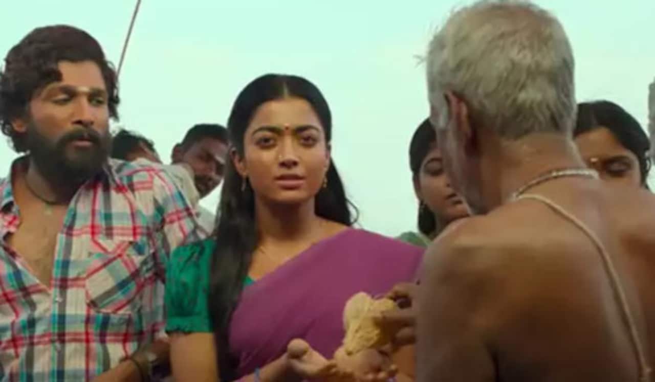 புஷ்பா 2 படப்பிடிப்பில் கலந்து கொண்ட ராஷ்மிகா