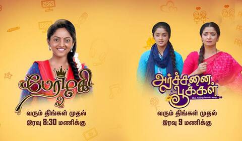 பேரழகி 2, அர்ச்சனைப் பூக்கள்: 3ம் தேதி முதல் ஒளிபரப்பாகும் டப்பிங் தொடர்கள்