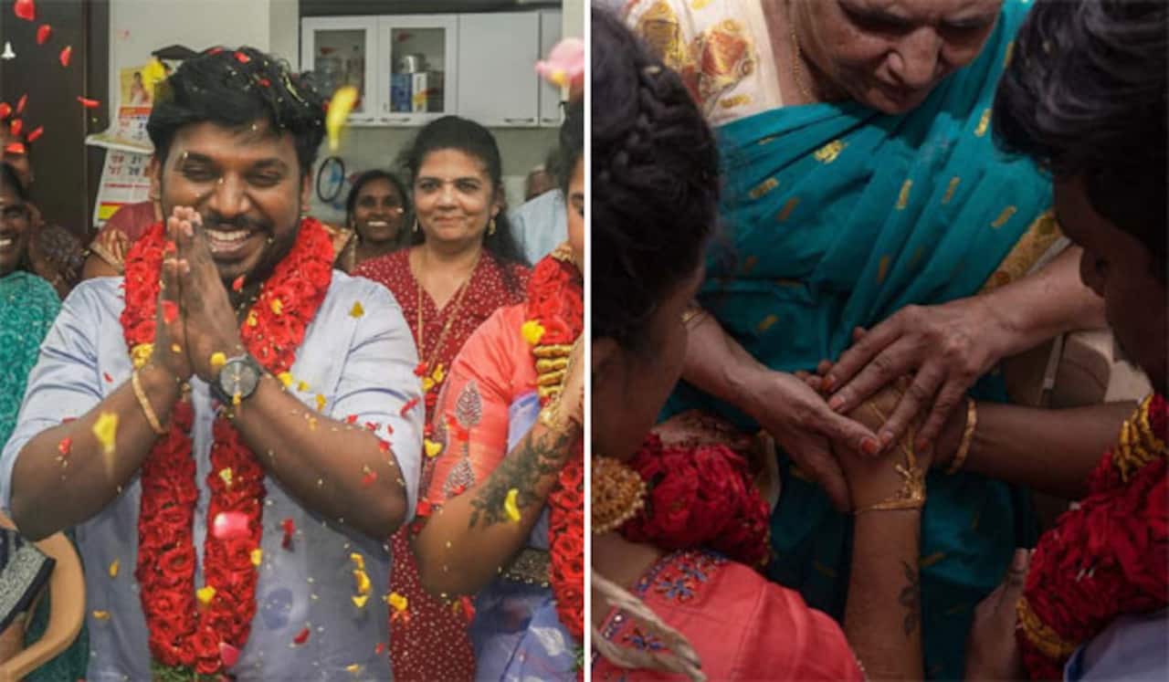 நாஞ்சில் விஜயனுக்கு நிச்சயதார்த்தம்! மணமகள் முகத்தை மறைத்து வெளியான புகைப்படங்கள்
