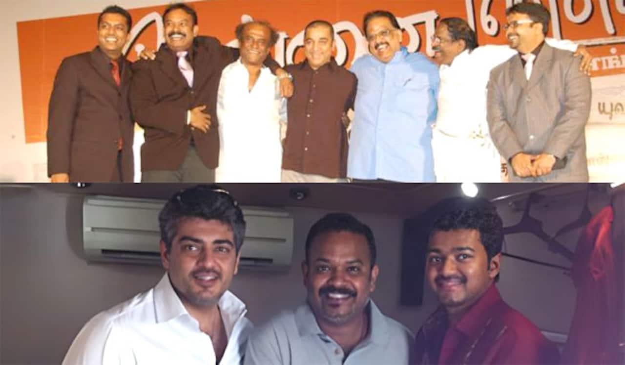 ரஜினி, கமல், விஜய், அஜித் புகைப்படங்களைப் பகிர்ந்து வெங்கட் பிரபு வேண்டுகோள்