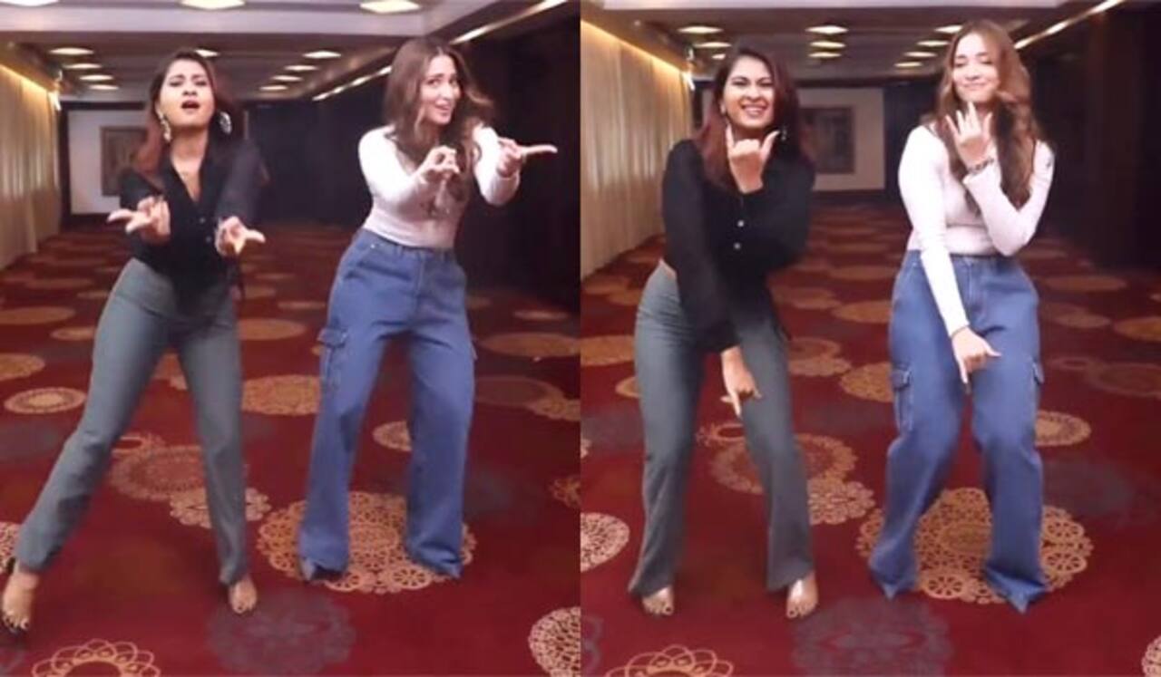 தமன்னாவுக்கு டப் கொடுத்து ஆட்டம் போட்ட நித்ய ஸ்ரீ! வைரல் வீடியோ