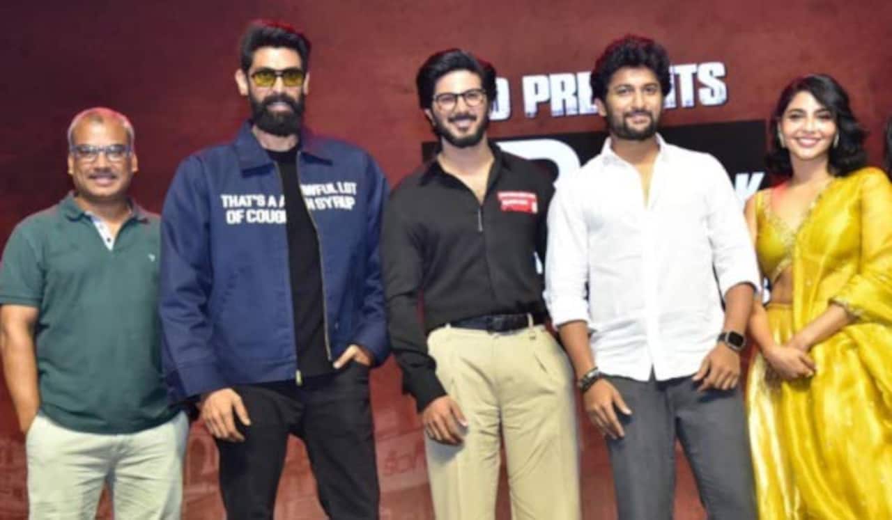 ‛கிங் ஆப் கோதா புரமோஷனில் துல்கருக்கு தோள்கொடுத்த ராணா - நானி
