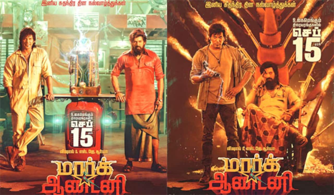 ரிலீஸ் தேதி உடன் மார்க் ஆண்டனி புதிய போஸ்டர் வெளியீடு