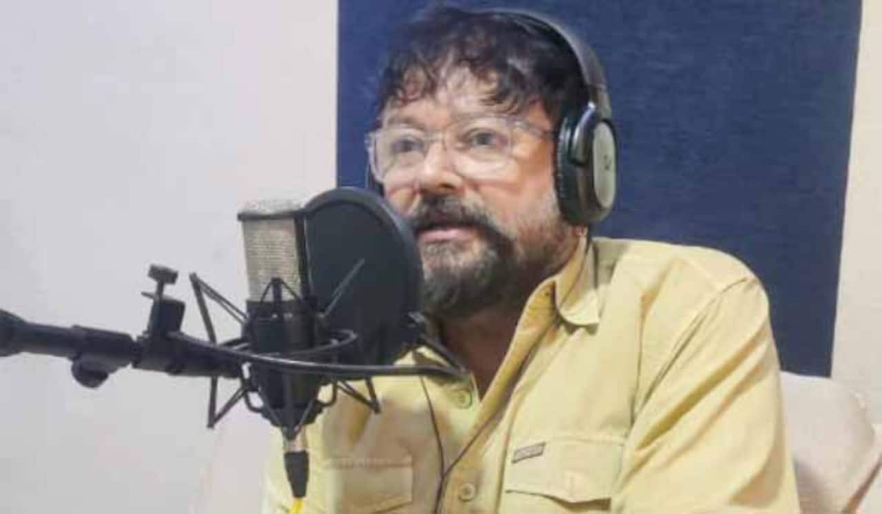 கன்னடத்தில் தனது முதல் படத்திற்கு டப்பிங் பேசிய ஜெயராம்