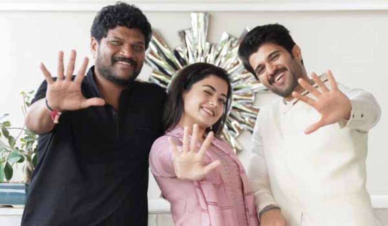 கீதா கோவிந்தம் 5ம் வருடத்தை இணைந்து கொண்டாடிய விஜய் தேவரகொண்டா - ராஷ்மிகா