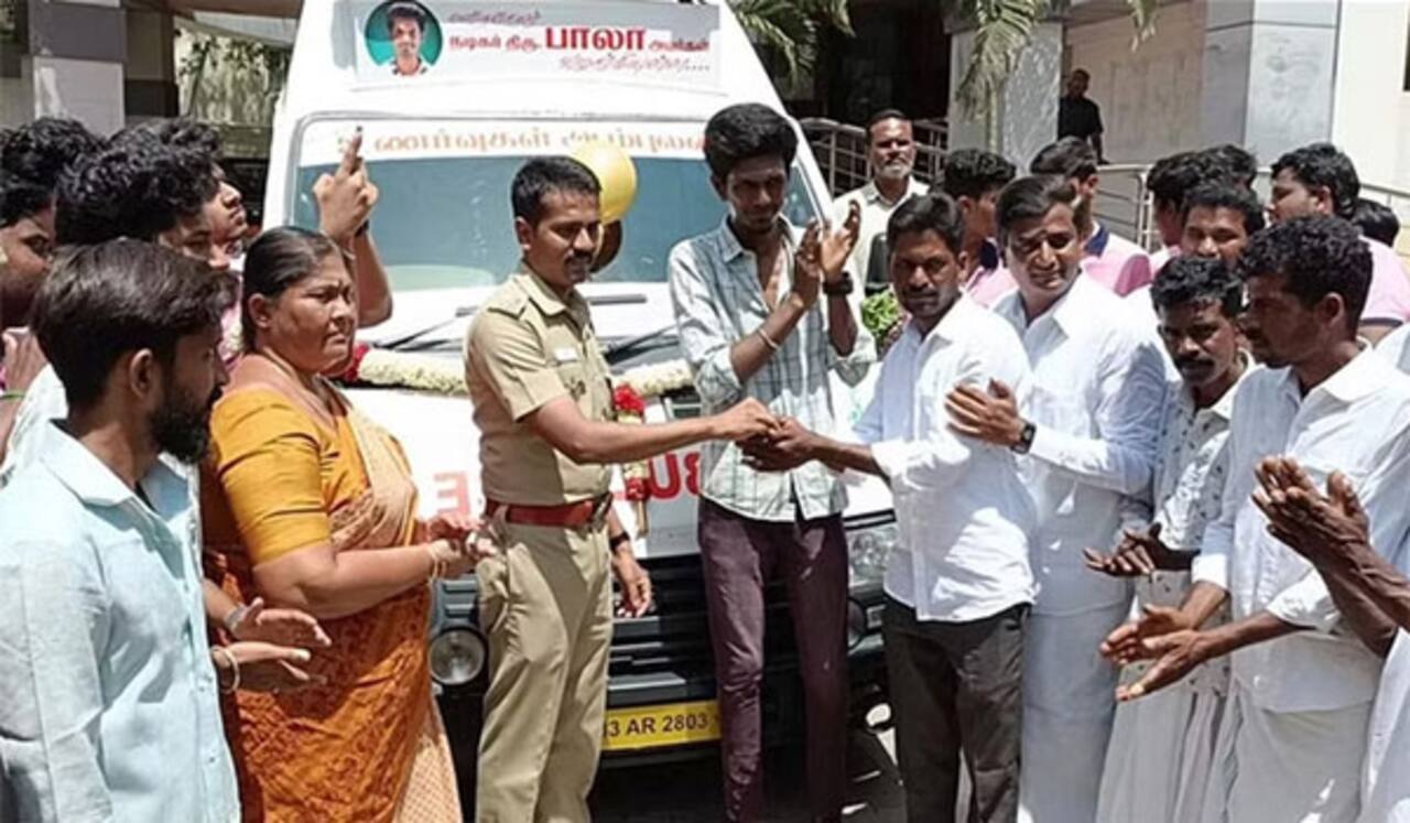 அடுத்தடுத்து உதவும் பாலா : மலைக்கிராம மக்களுக்கு இலவச ஆம்புலன்ஸ் வழங்கி அசத்தல்