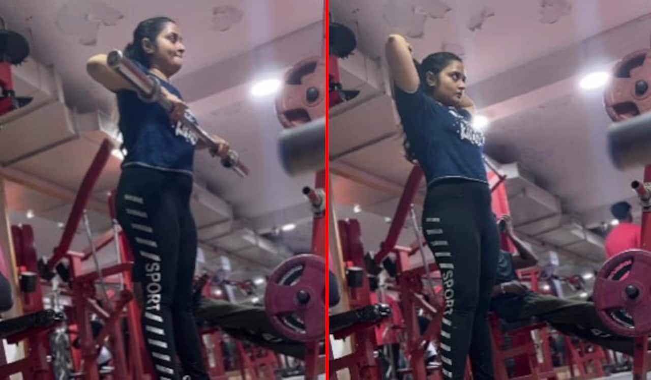 வெறித்தனமாக வொர்க்-அவுட் செய்யும் பொம்மி பிரகர்ஷிதா!