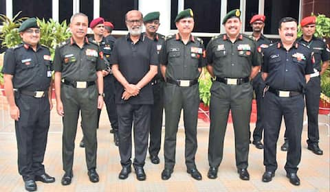 ரஜினிக்கு இந்திய ராணுவம் அளித்த கவுரவம்
