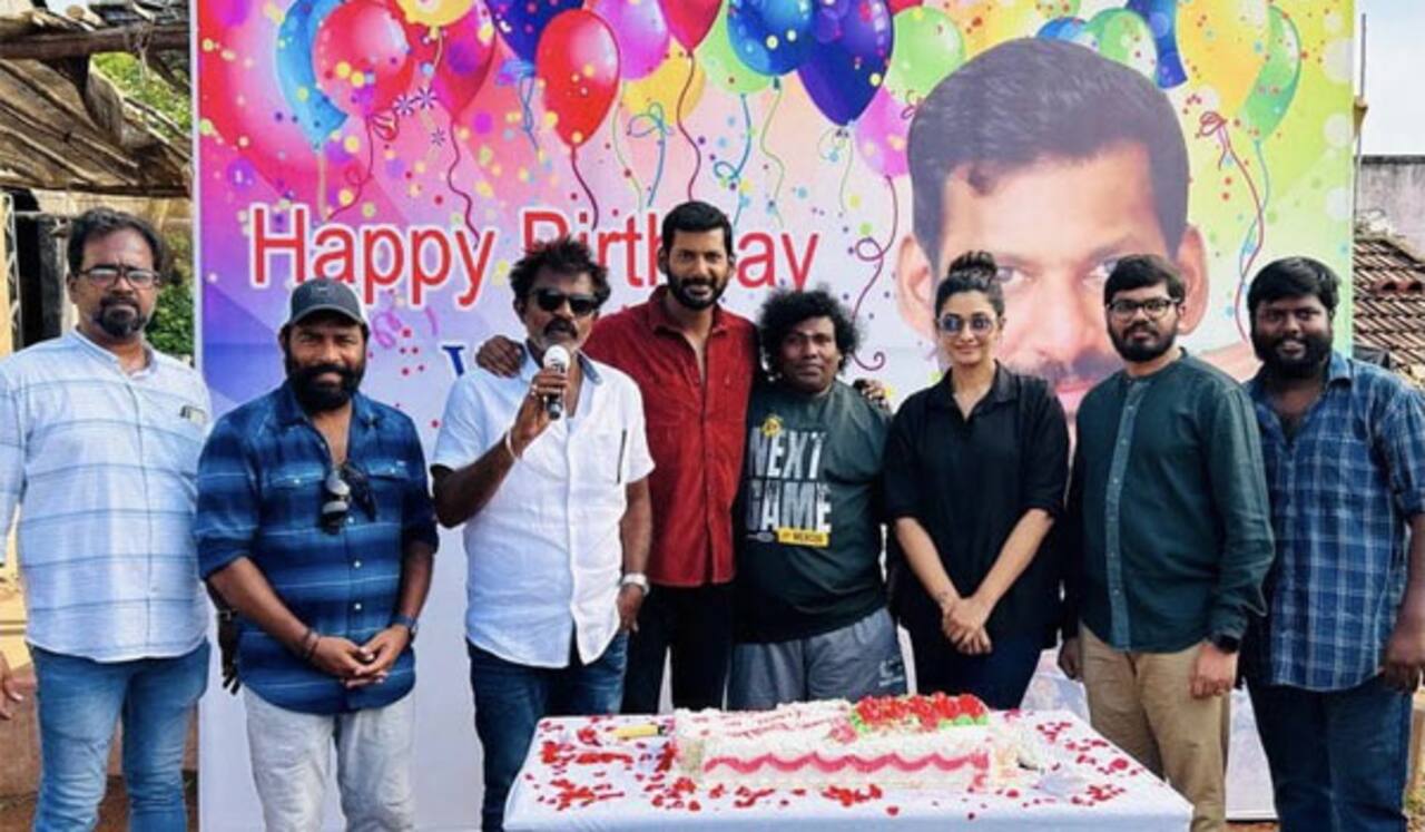 பிறந்தநாள் கொண்டாட்டத்துடன் விஷால் 34வது பட முதற்கட்ட படப்பிடிப்பு நிறைவு