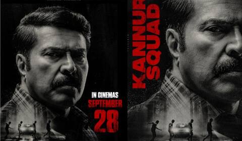செப்டம்பர் 28ல்  வெளியாகும்  மம்முட்டியின்  கண்ணூர் ஸ்குவாட்