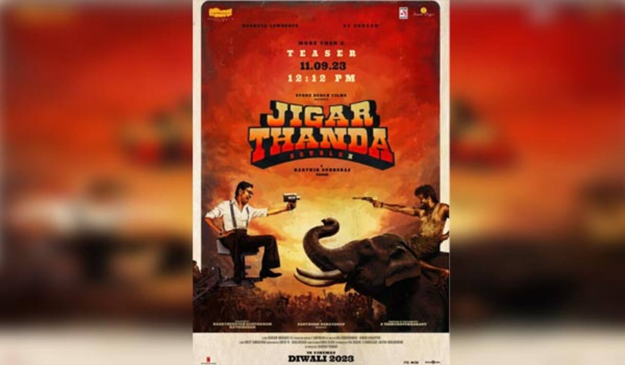 கார்த்திக் சுப்புராஜின் ‛ஜிகர்தண்டா டபுள் எக்ஸ் டீசர் நாளை வெளியாகிறது!