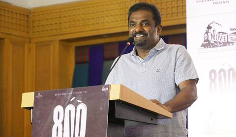 800 கிரிக்கெட் படம் அல்ல, என் வாழ்க்கை போராட்டம் : முத்தையா முரளிதரன்