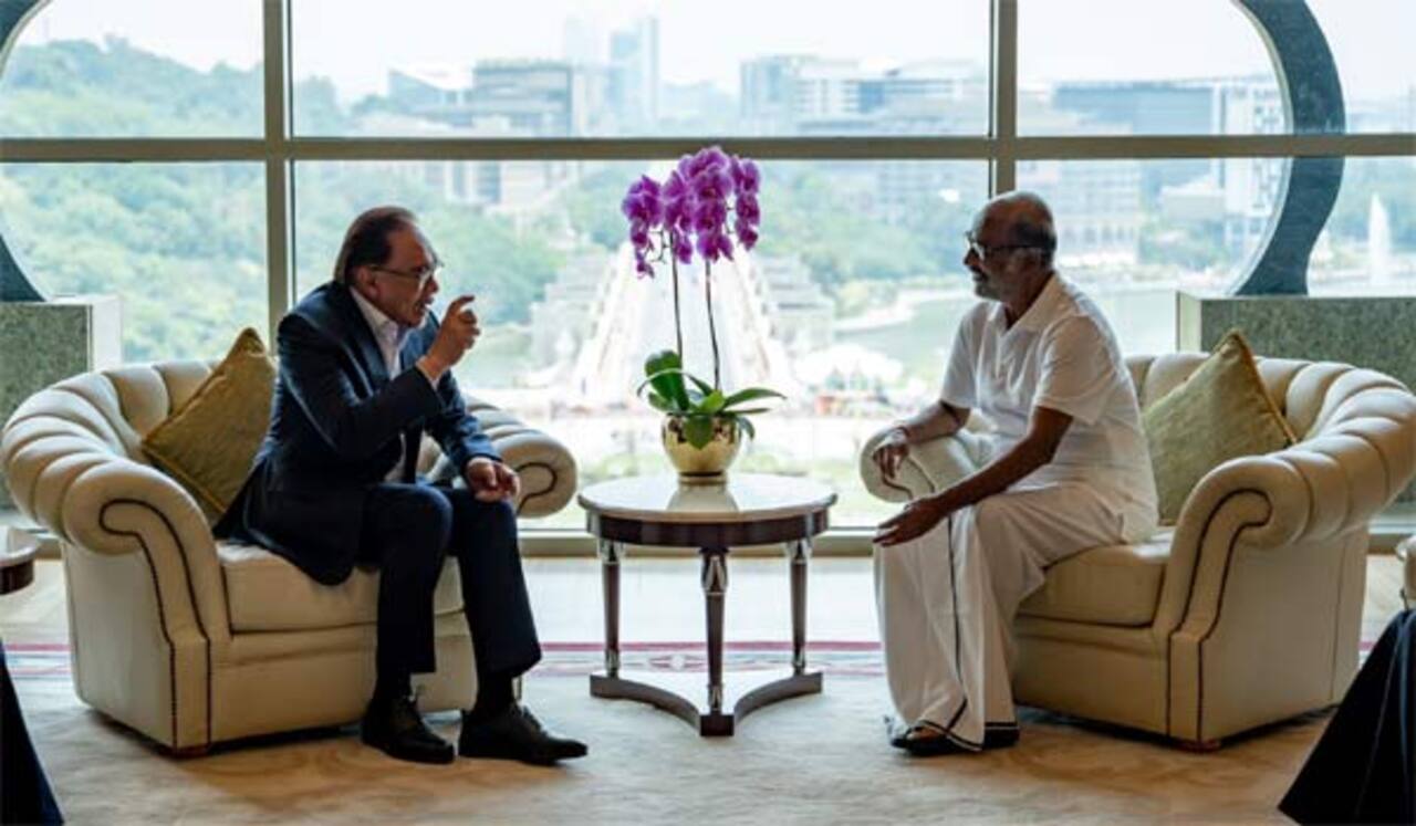 மலேசிய பிரதமருடன் நடிகர் ரஜினிகாந்த் சந்திப்பு