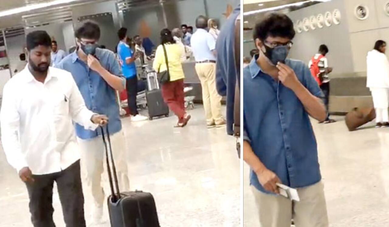 அமெரிக்காவிலிருந்து சென்னை திரும்பினார் விஜய்