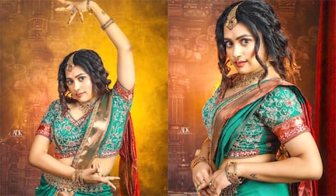சந்திரமுகி கெட்டப்பில் பரீனா ஆசாத்