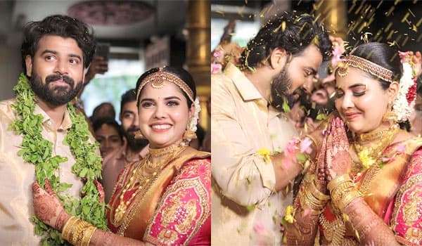 சீக்ரெட்டாக திருமணத்தை முடித்த அகிலன் புஷ்பராஜ்