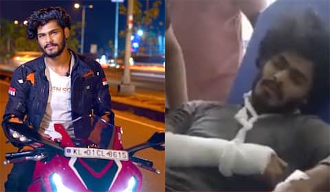 விபரீதத்தில் முடிந்த வீலிங் சாகசம் : கை, கால்களில் காயம் : டிடிஎப் வாசன் மீது வழக்கு பதிவு
