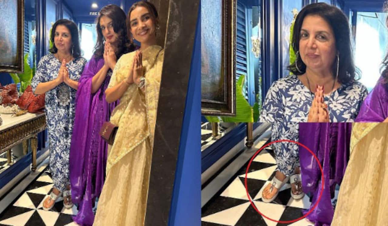 விநாயகர் சதுர்த்தி கொண்டாட்டத்தில் செருப்பு அணிந்தேனா? - இயக்குனர் பரா கான்  விளக்கம்