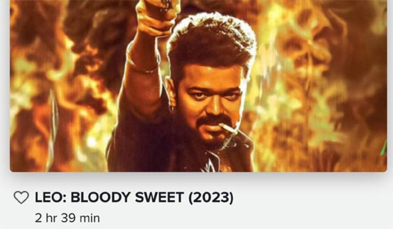 வைரலாகும் விஜய்யின் லியோ படத்தின் ரன்னிங் டைம்!