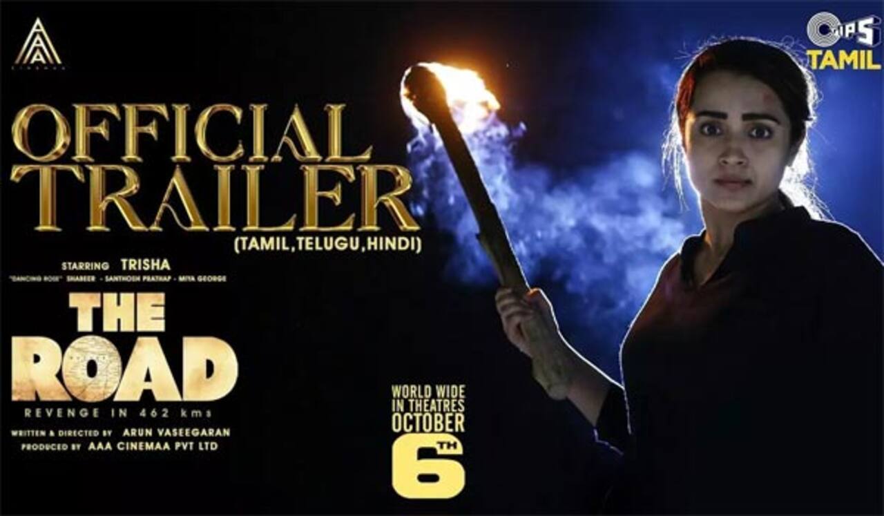 2 நாட்களில் ஐந்து மில்லியன் பார்வைகளை கடந்த திரிஷாவின் ‛தி ரோடு டிரைலர்!